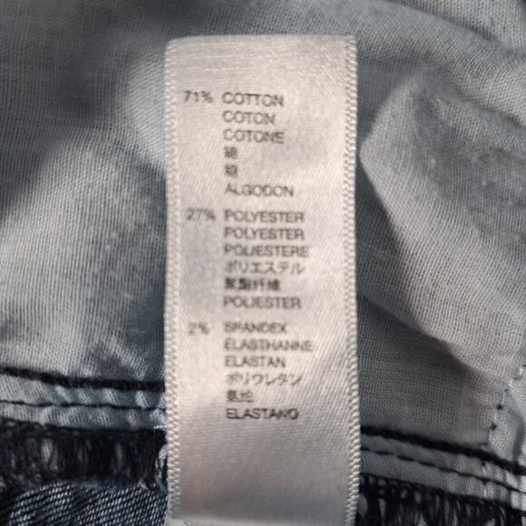 Gap Legging Jeans Womens 8/29 Blue Rinse Stretch Denim Jegging Slim Pants Cuffed - Picture 13 of 15